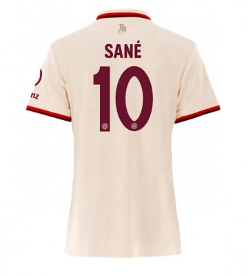 Bayern Munich Leroy Sane #10 Tercera Equipación Mujer 2024-25 Manga Corta